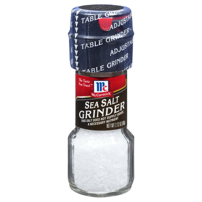 McCormick® Sea Salt Grinder, 2.12 oz
