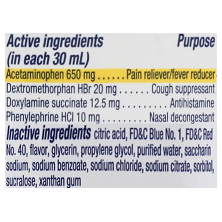 Vicks NyQuil Severe Max Strength Berry Flavor Cold & Flu 8 oz