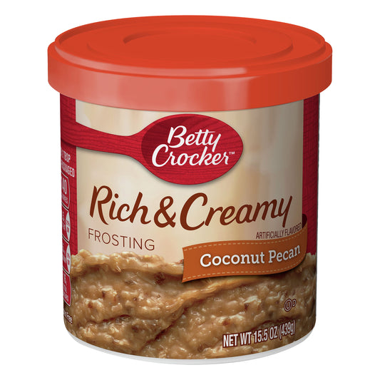 Betty Crocker Rich & Creamy Coconut Pecan Frosting 15.5 oz