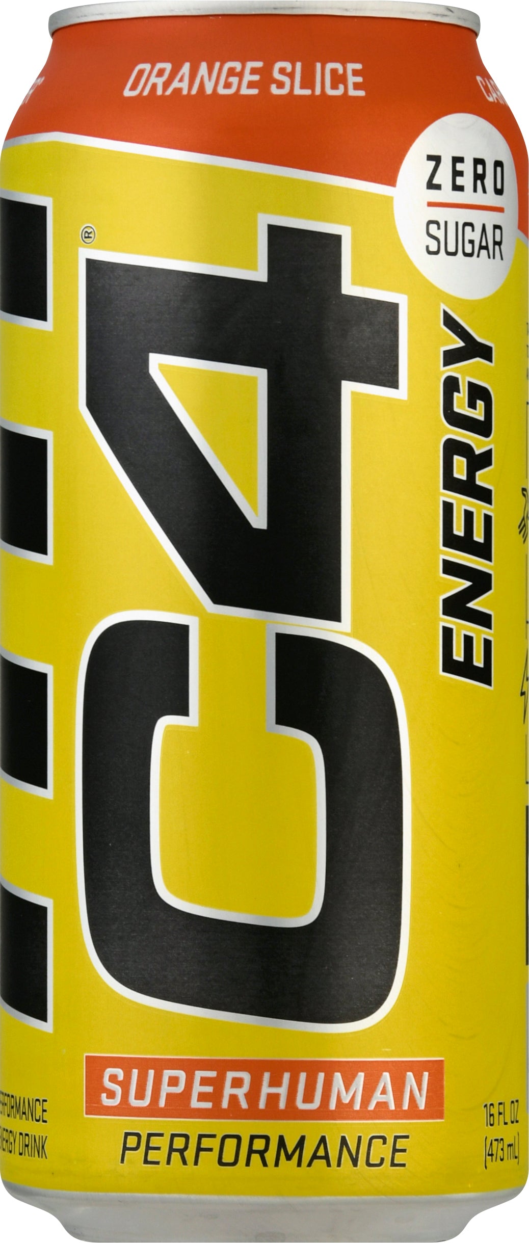 C4 Energy Orange Slice Performance Energy Drink 16 oz