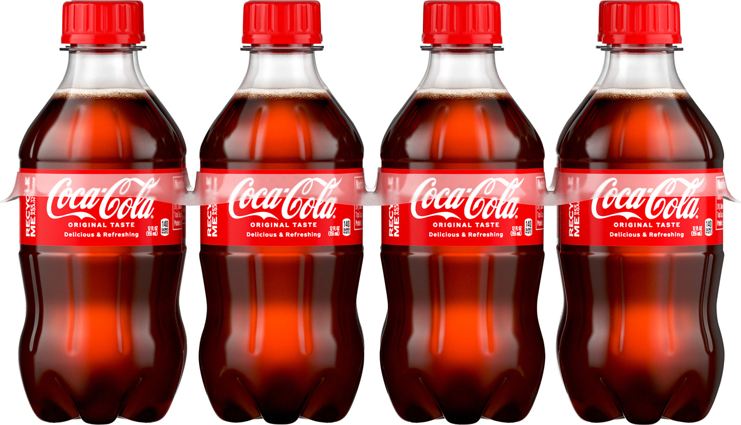 Coca-Cola Bottles, 12 fl oz, 8 Pack