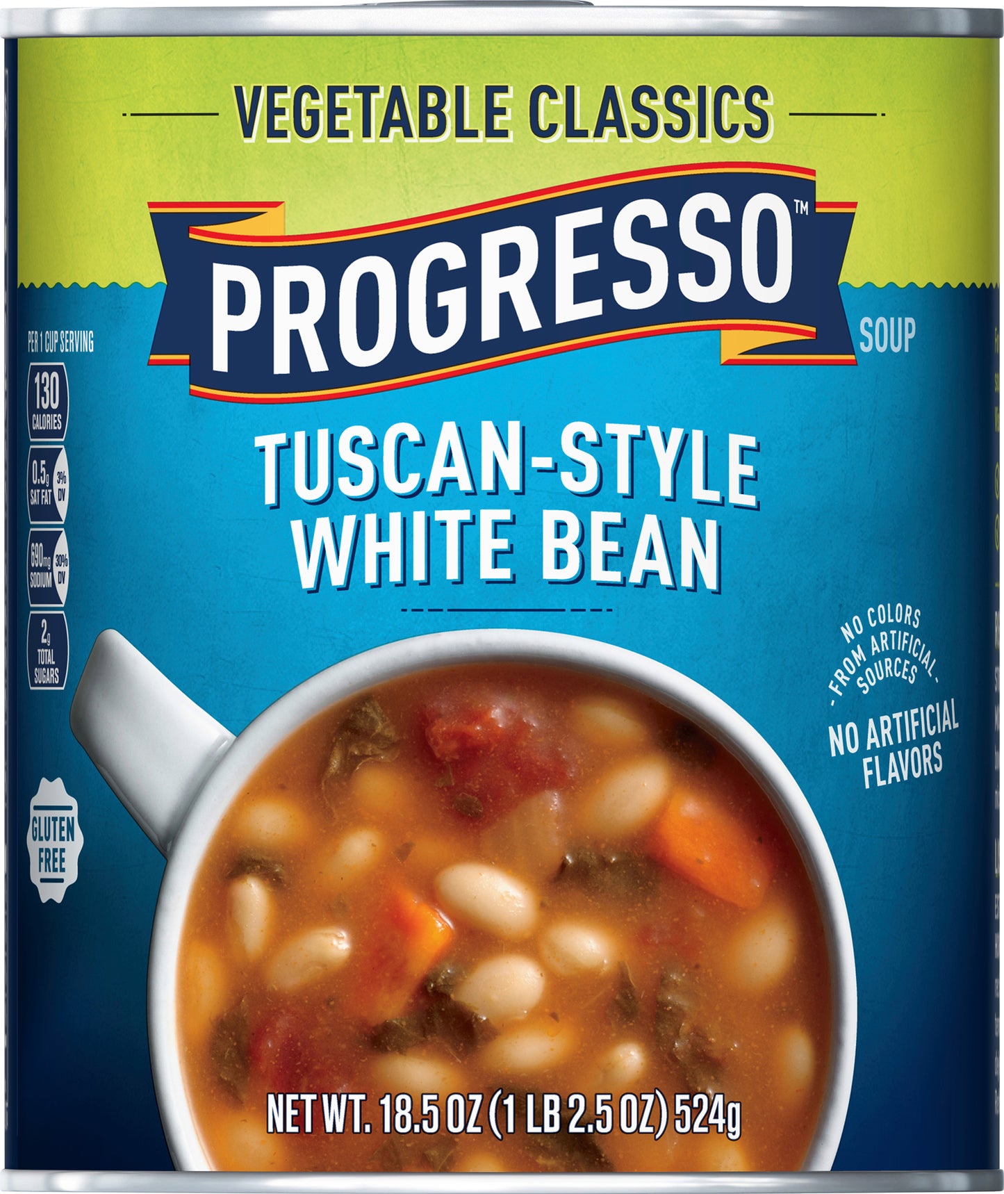 Progresso Vegetable Classics Soup, Tuscan-Style White Bean, 18.5 oz