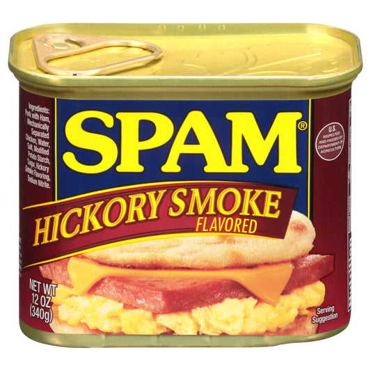 SPAM® Hickory Smoke Flavored Canned Meat 12 oz. Pull-Top Can