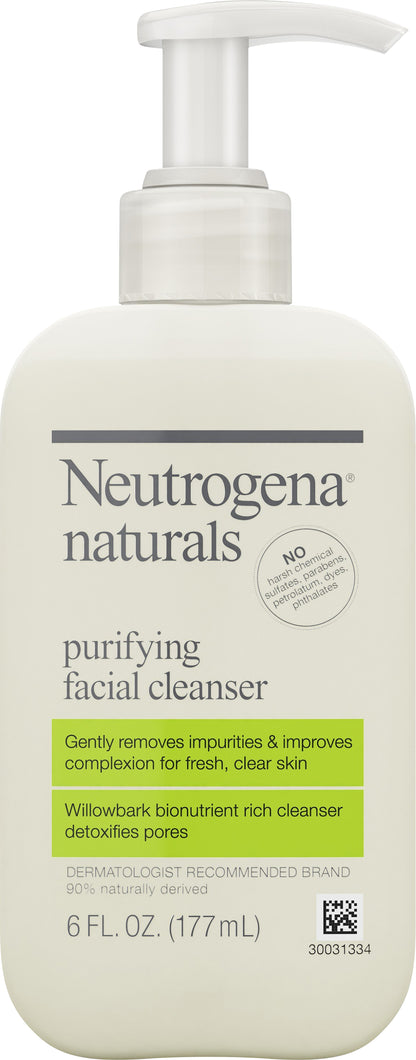 Neutrogena Naturals Purifying Facial Cleanser 6 oz