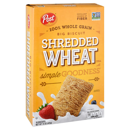 Shredded Wheat Big Biscuit Shredded Wheat Cereal 18 ea