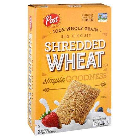 Shredded Wheat Big Biscuit Shredded Wheat Cereal 18 ea