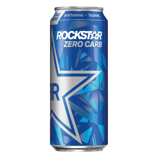 Rockstar Zero Carb Sugar Free Energy Drink 16 oz