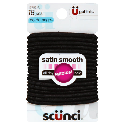 Scunci Elastics 18 ea