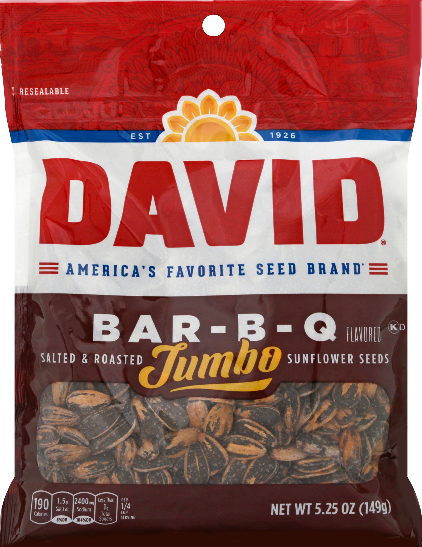 David Sunflower Seeds 5.25 oz