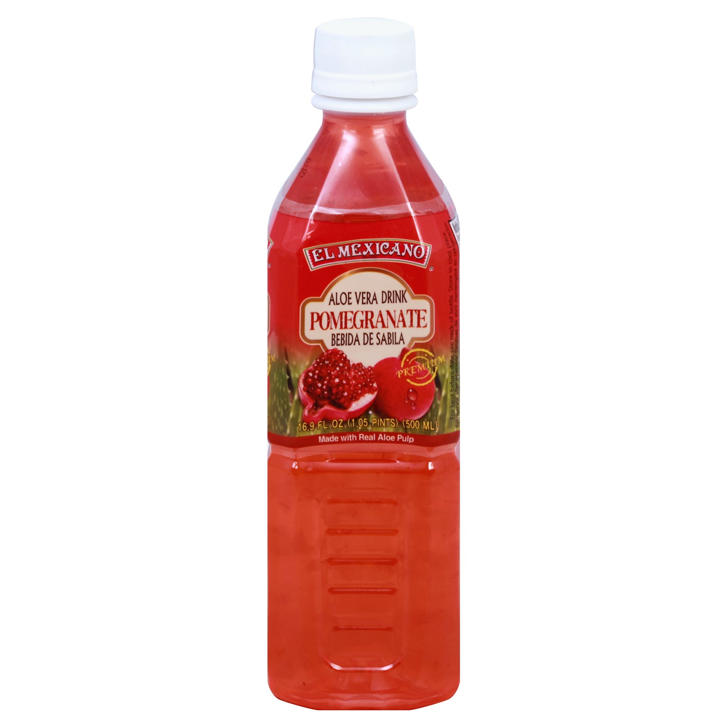 El Mexicano Aloe Vera Drink 16.9 oz