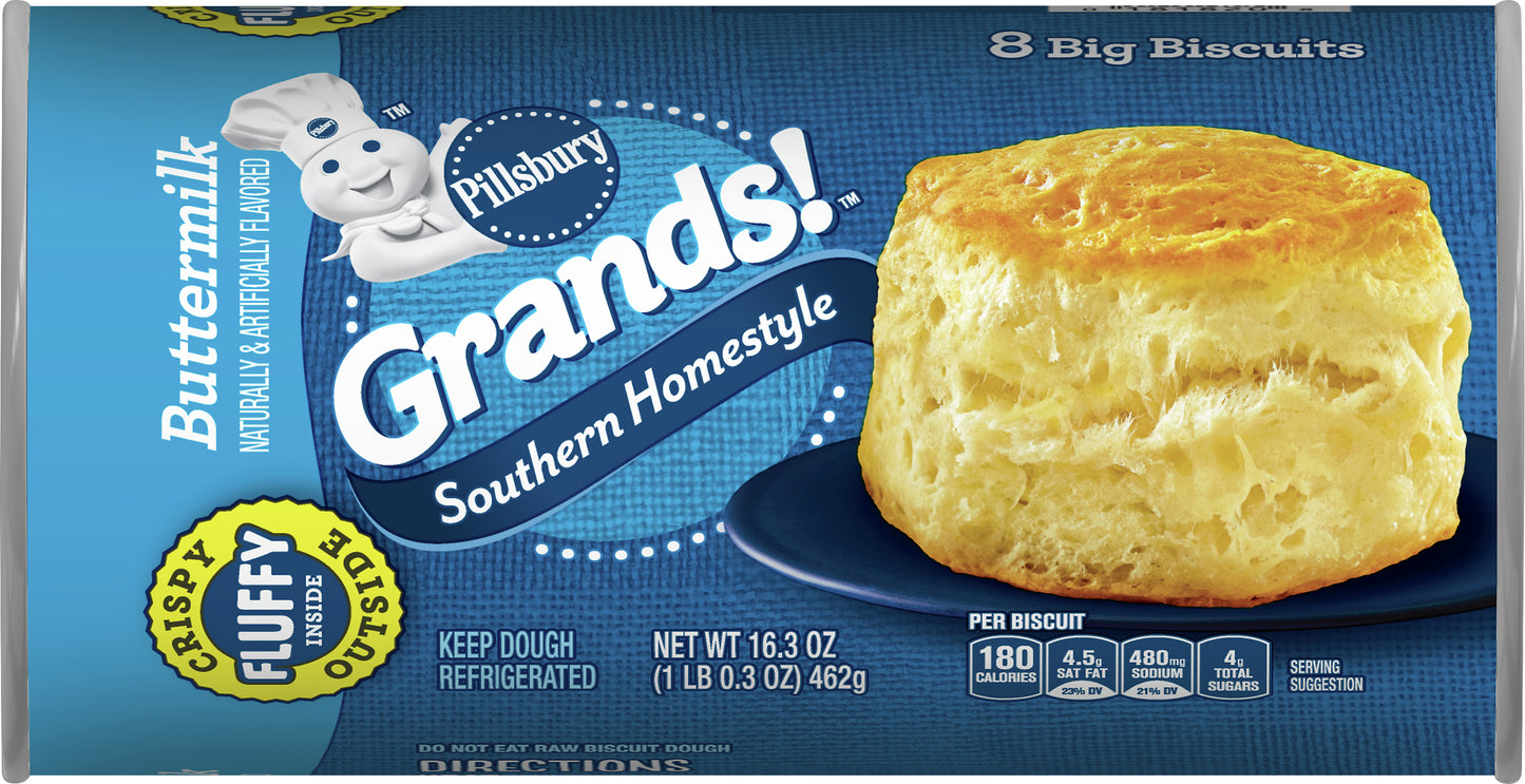 Pillsbury Grands! Big Southern Homestyle Buttermilk Biscuits 8 ea