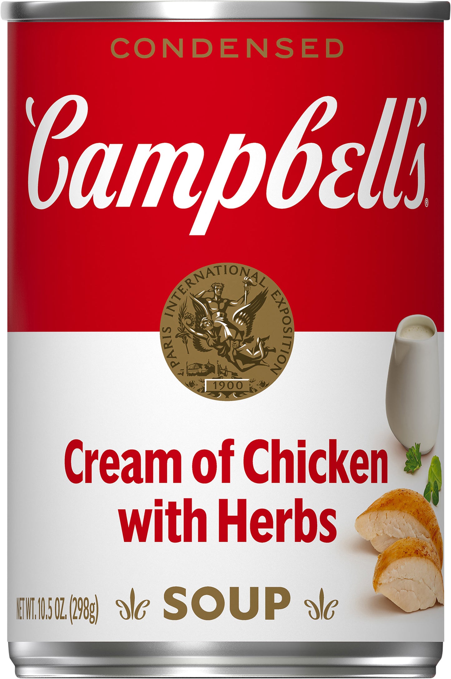 Campbell's Cream of Chicken with Herbs Condensed Soup 10.5 oz