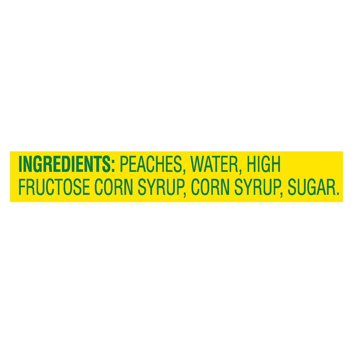 Del Monte Freestone Slices Yellow In Heavy Syrup Peaches 15.25 oz Can