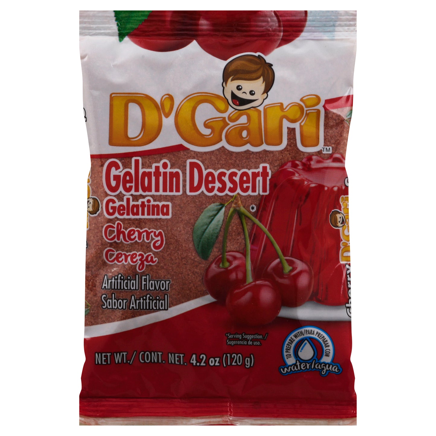 D'Gari Gelatin Dessert 4.2 oz