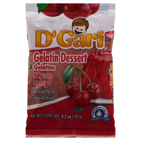 D'Gari Gelatin Dessert 4.2 oz