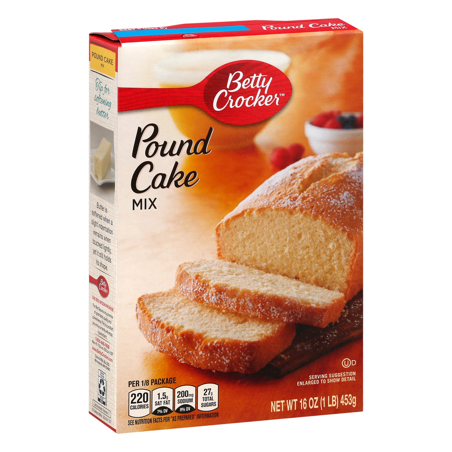 Betty Crocker Pound Cake Mix 16 oz