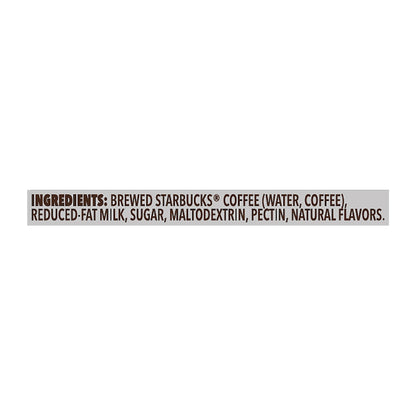 Starbucks Frappuccino Chilled Coffee Drink Vanilla Flavored 13.7 Fl Oz Bottle
