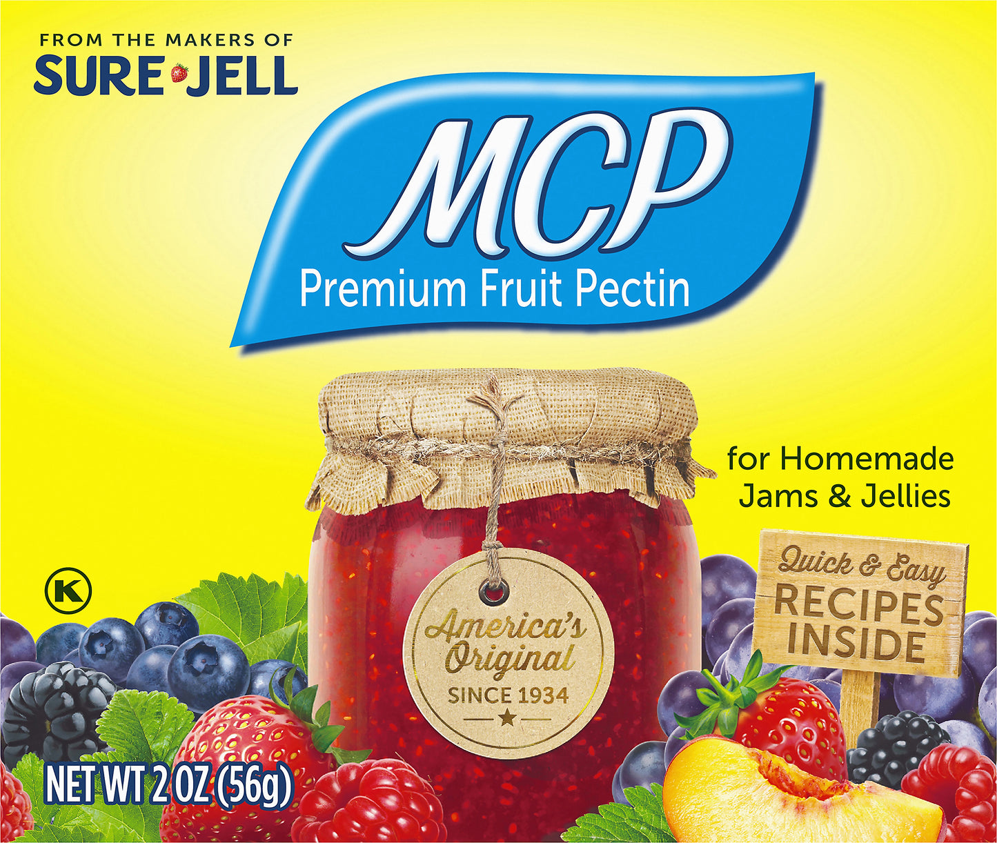 MCP Fruit Pectin, 2 oz Box