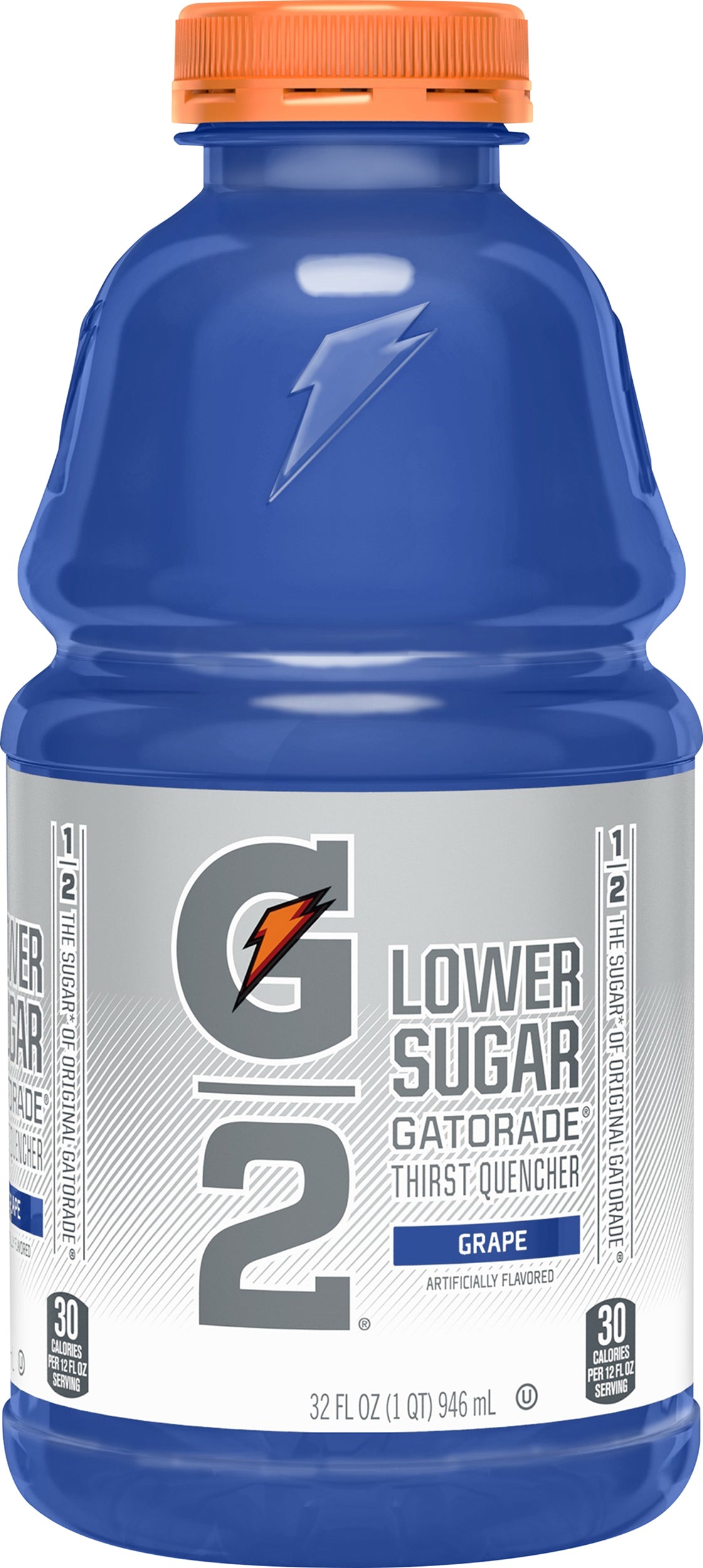 Gatorade G2 Lower Sugar Grape Thirst Quencher 32 oz