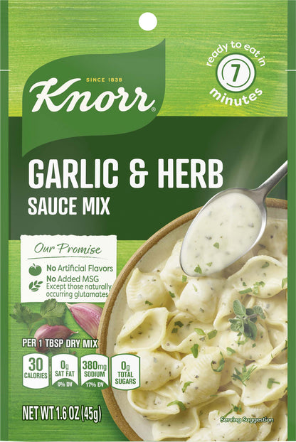 Knorr Sauce Mix Garlic & Herb 1.6 oz