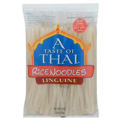 A Taste Of Thai Linguine Rice Noodles 16 oz
