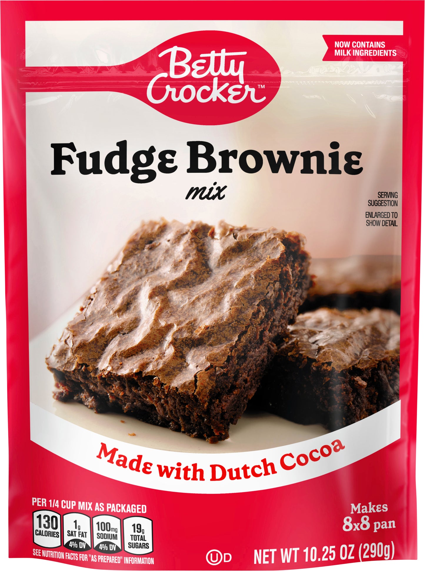 Betty Crocker Ready to Bake Fudge Brownie Mix, 10.25 oz