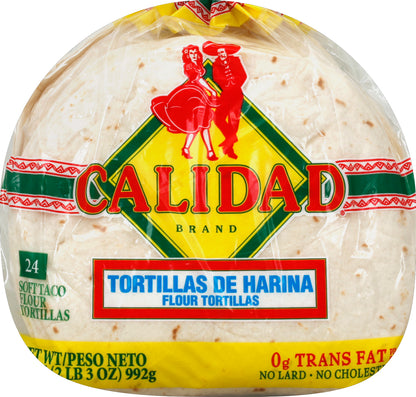 Calidad Tortillas 24 ea