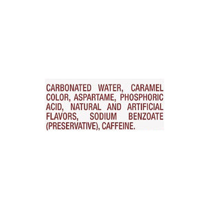 Diet Dr Pepper Soda, .5 L bottles, 6 pack