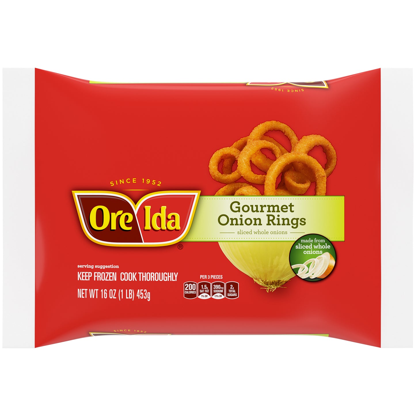 Ore-Ida® Gourmet Onion Rings 16 oz. Bag