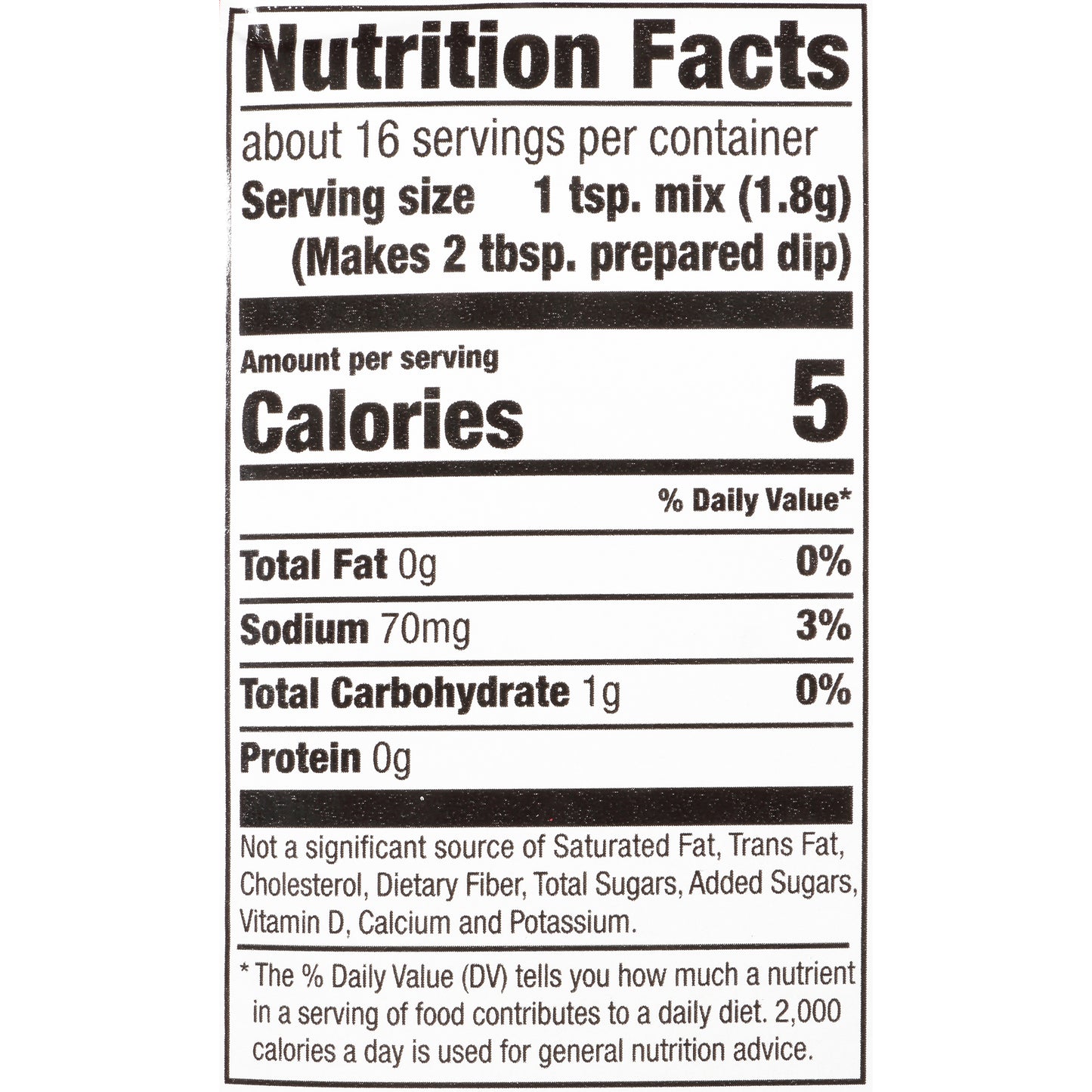 McCormick® Guacamole Seasoning Mix 1 oz. Packet