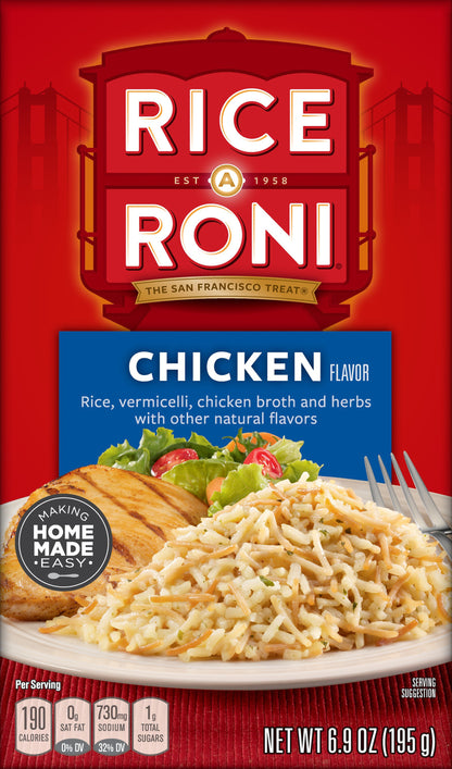 Rice A Roni Chicken Flavor Food Mix 6.9 oz