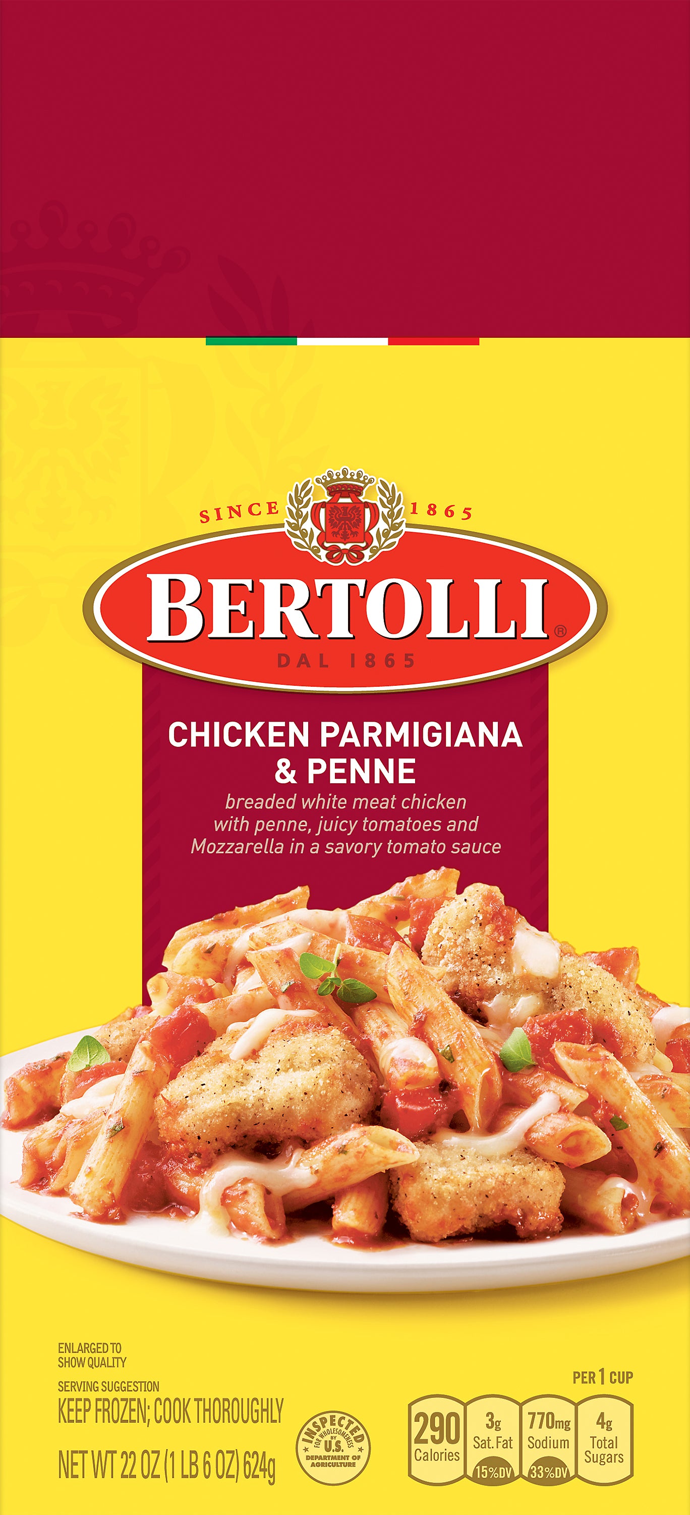 Bertolli Chicken Parmigiana & Penne 22 oz