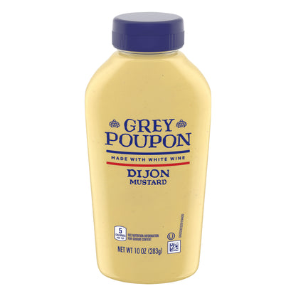 Grey Poupon Dijon Mustard, 10.0 oz Squeeze Bottle
