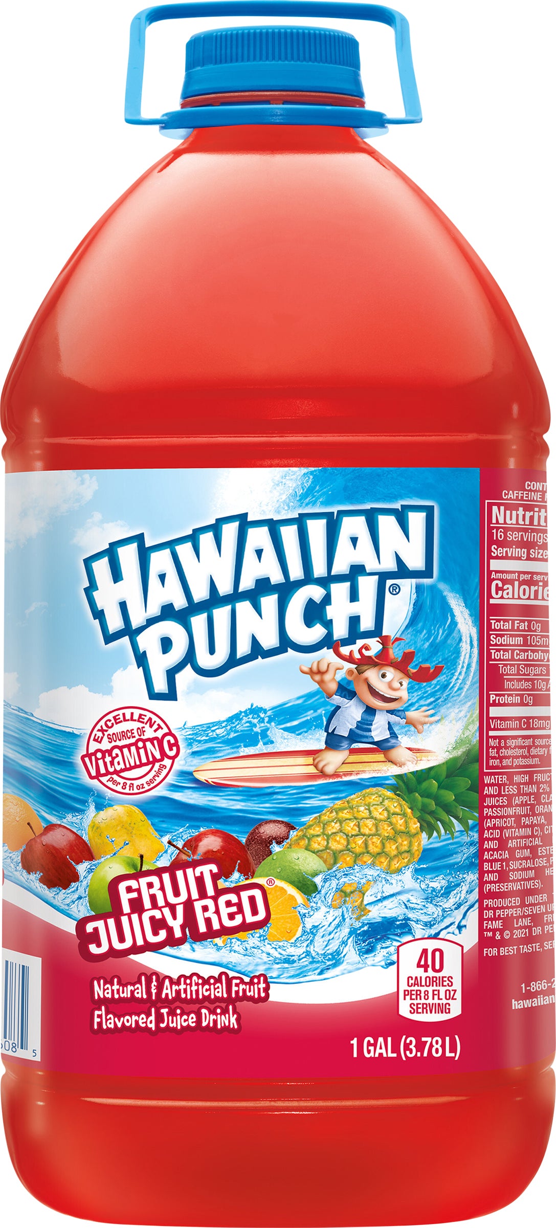 Hawaiian Punch Fruit Juicy Red Flavored Juice Drink 1 gl
