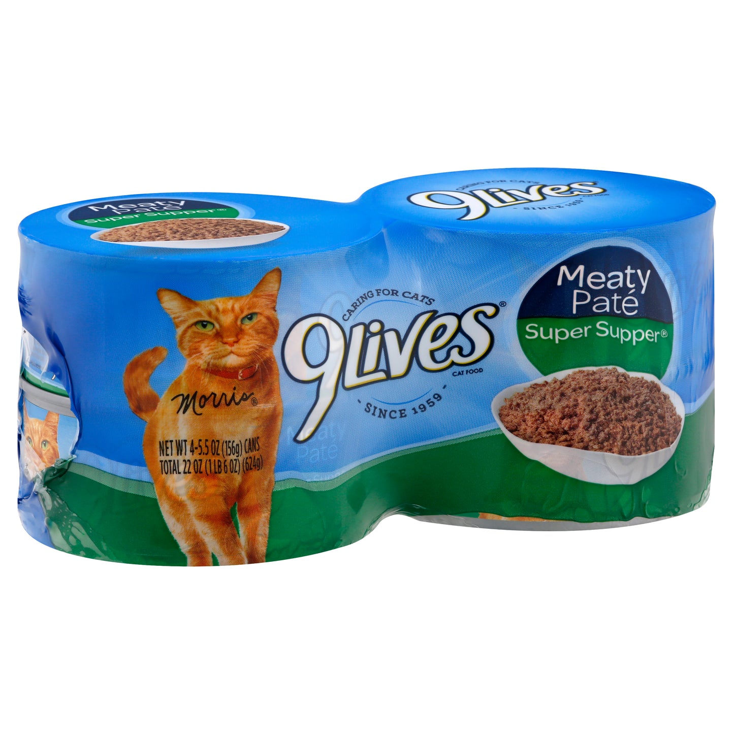 9 Lives Cat Food 4 ea