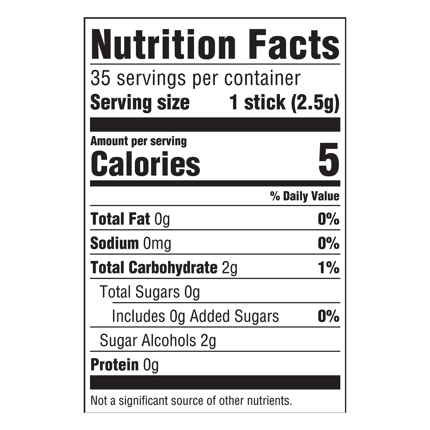 Extra Sugarfree Spearmint Gum 15 ea