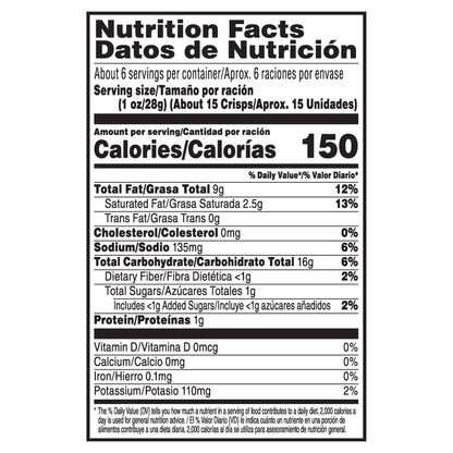 Pringles BBQ Flavored Potato Crisps 5.5 oz