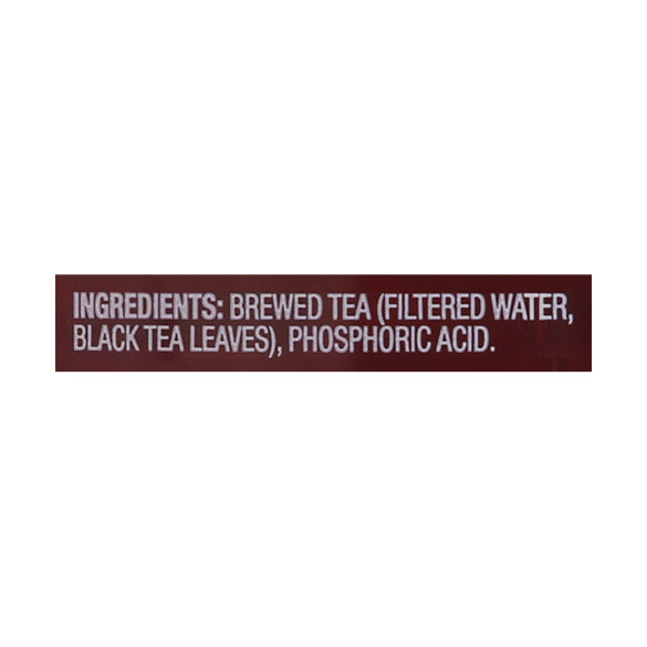 Gold Peak Unsweetened Black Tea Real Brewed Tea 52 fl oz Bottle