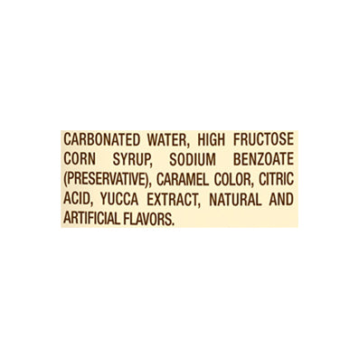 A&W Cream Soda 2 lt Bottle