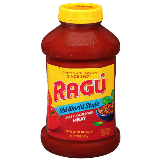 Ragu Old World Style Flavored with Meat Sauce 4.1 lb