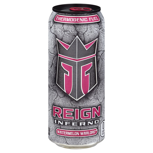 Reign Inferno Watermelon Warlord Energy Drink 16 oz