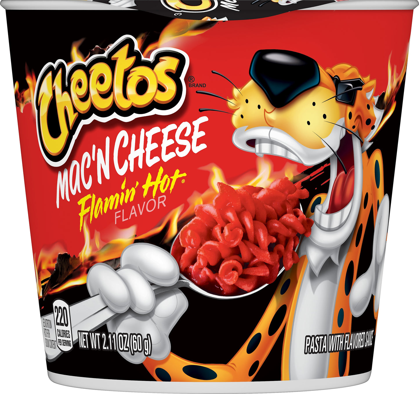 Cheetos Flamin Hot Flavor Mac 'N Cheese 2.11 oz