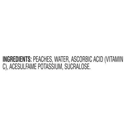 Del Monte No Sugar Added Sliced Peaches 14.5 oz Can