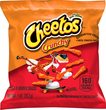 Cheetos Crunchy Cheese Flavored Snacks 1 Oz