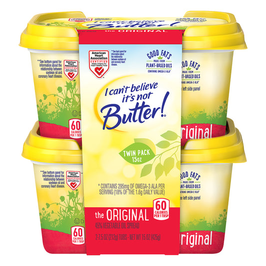 I Can't Believe It's Not Butter! Twin Pack The Original Vegetable Oil Spread 2 ea
