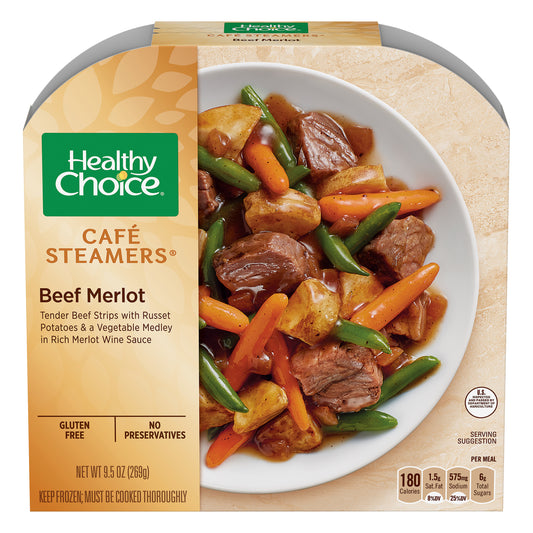 Healthy Choice Cafe Steamers Beef Merlot 9.5 oz
