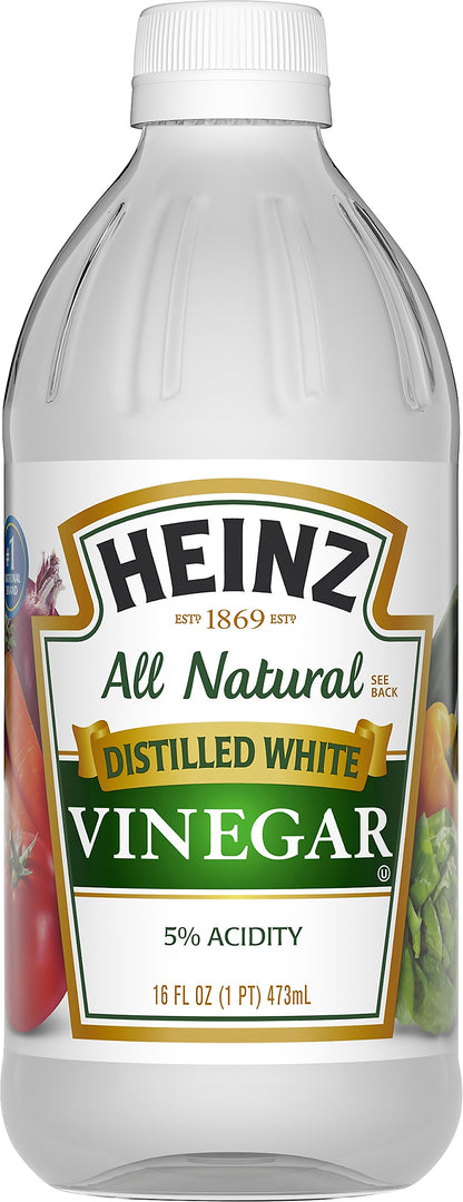 Heinz Distilled White Vinegar, 16 fl oz Bottle