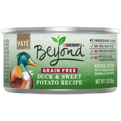 Purina Beyond Natural Pate Grain-FreeDuck & Sweet Potato Recipe