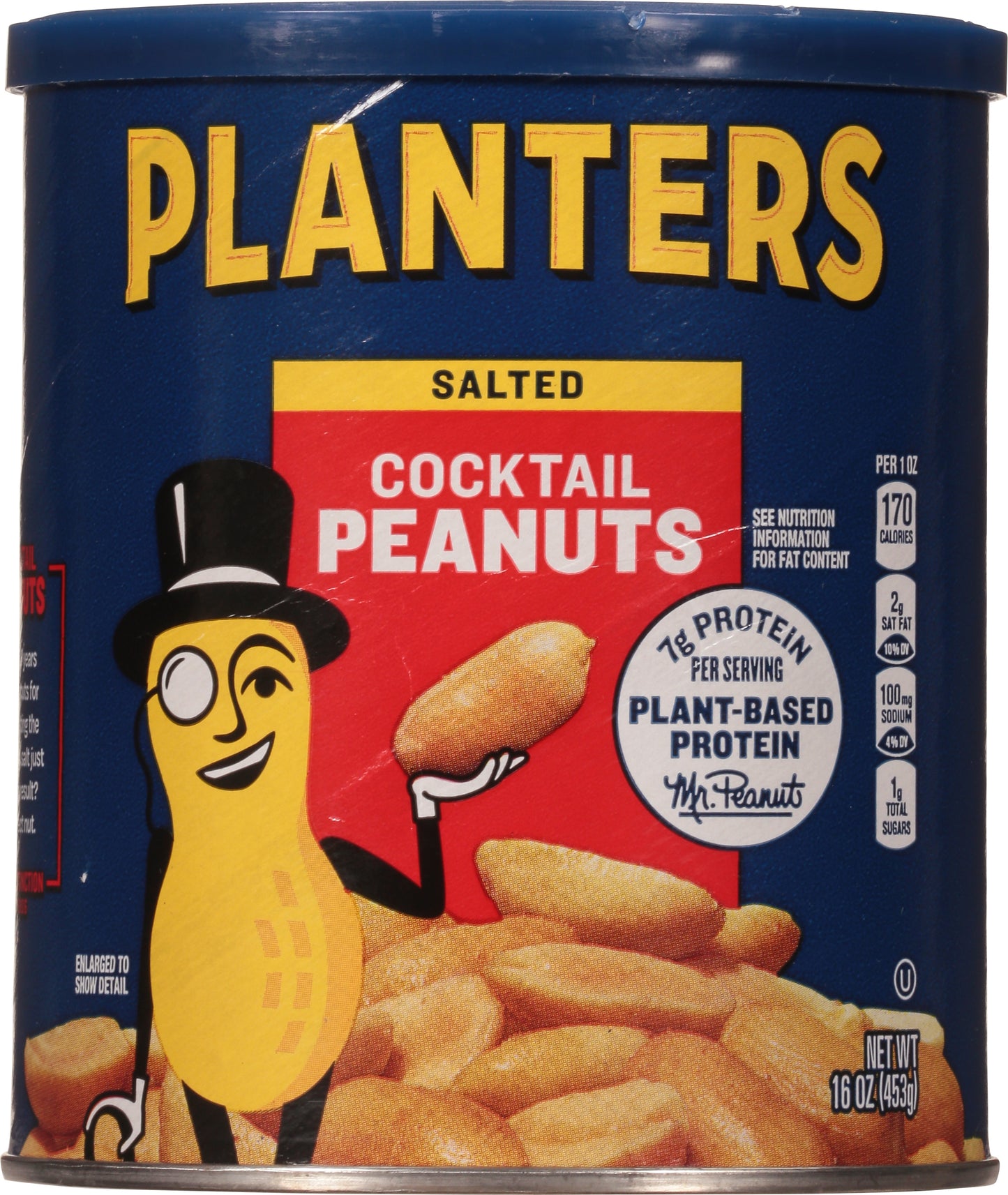 Planters Salted Cocktail Peanuts 16 oz