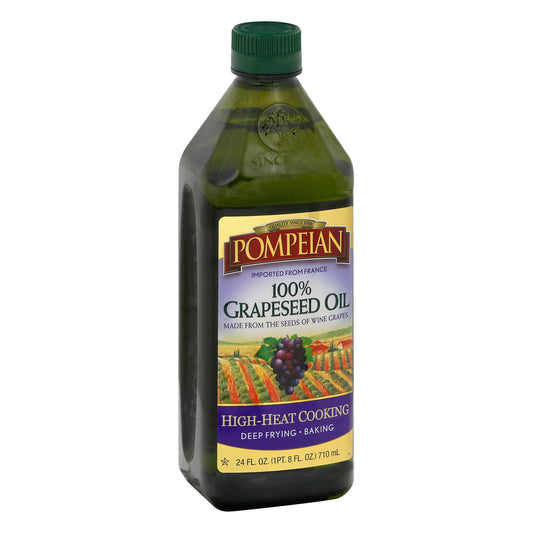 Pompeian 100% Grapeseed Oil 34 oz